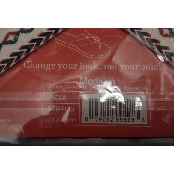 Lindsay Phillips SwitchFlops Interchangeable Straps "Gia" - Medium - Picture 3 of 3